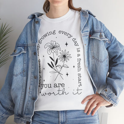 You Are Worth It!  Unisex Heavy Cotton Tee