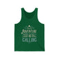 “Adventure is Calling” Unisex Jersey Tank Top - EternalAscension
