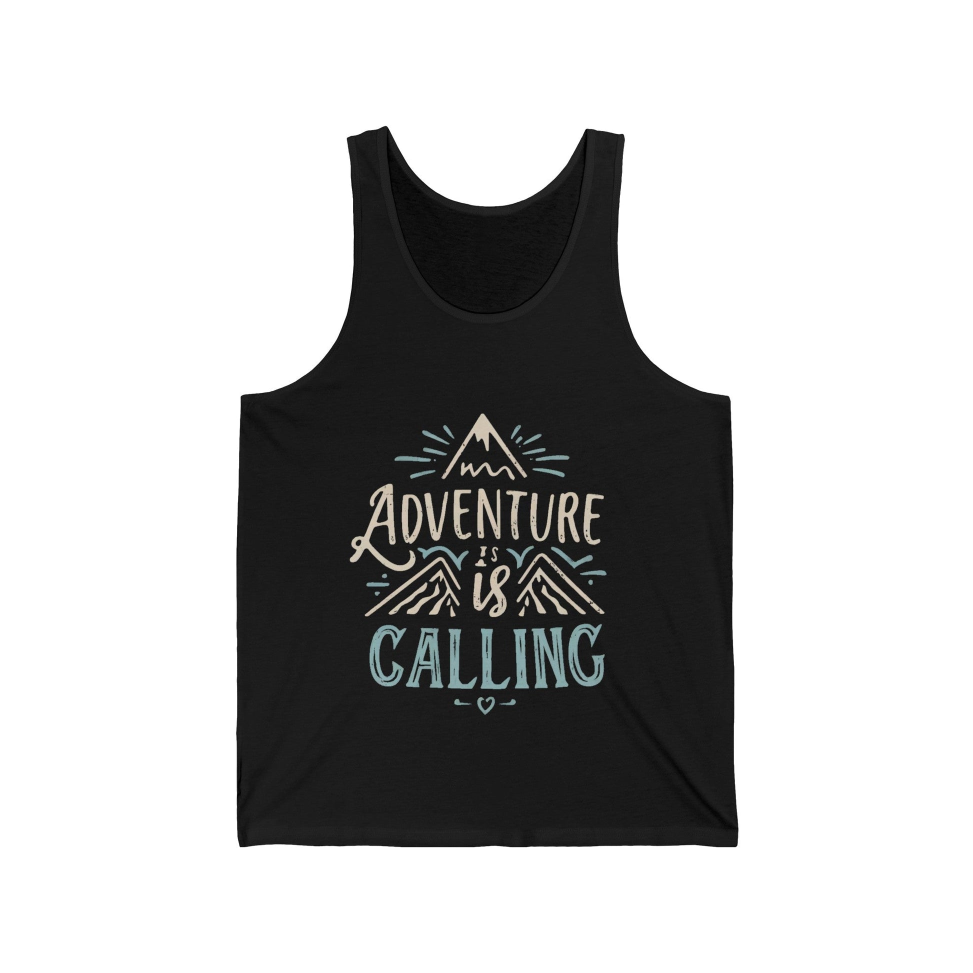 “Adventure is Calling” Unisex Jersey Tank Top - EternalAscension