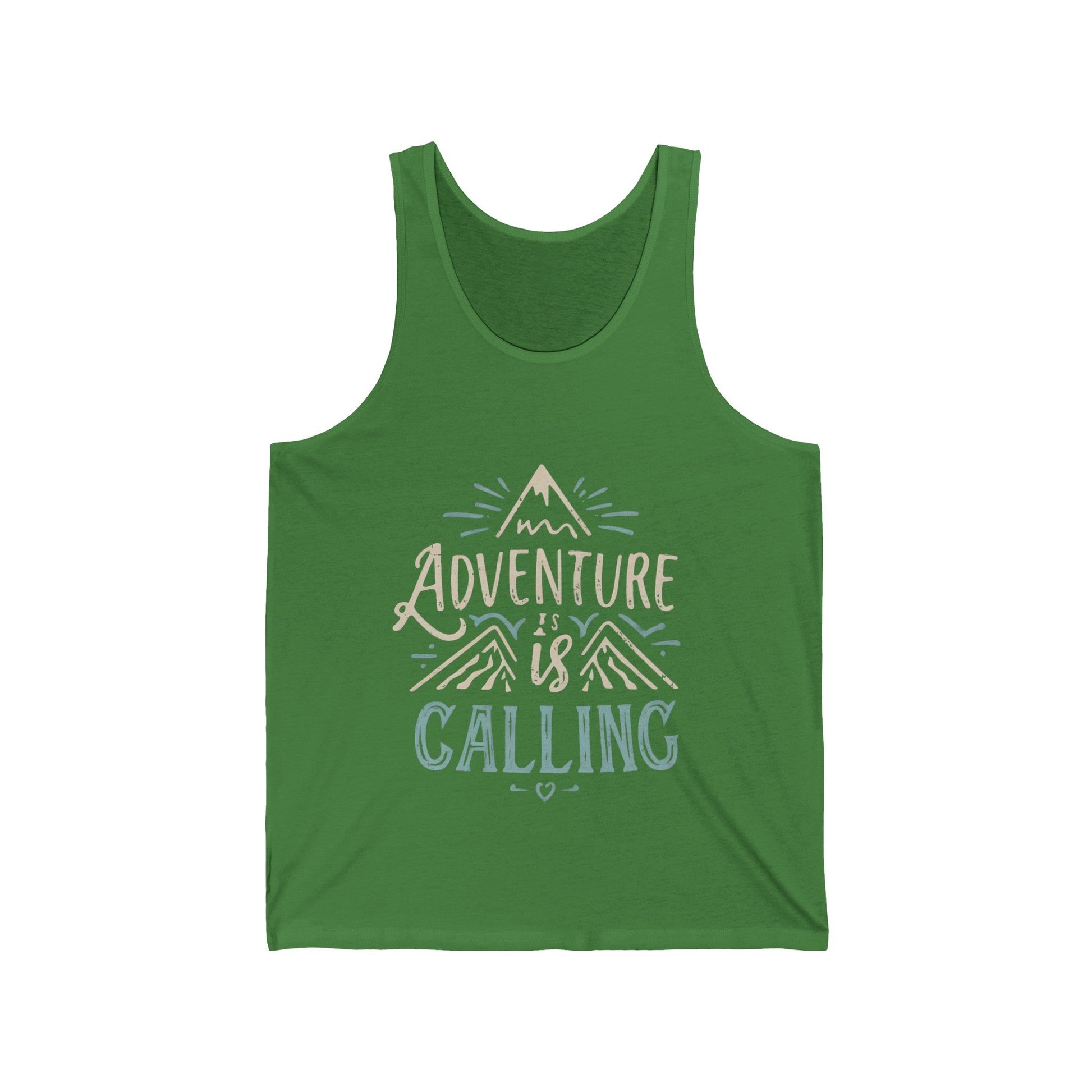 “Adventure is Calling” Unisex Jersey Tank Top - EternalAscension