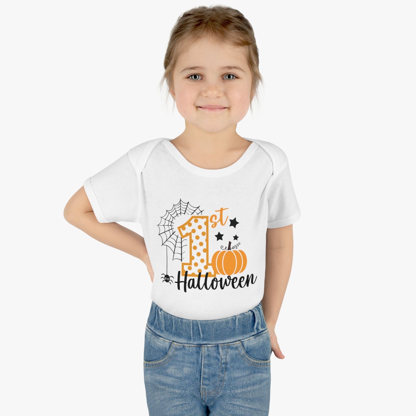 🎃Baby's First Halloween! 👶✨Infant Baby Rib Bodysuit - EternalAscension