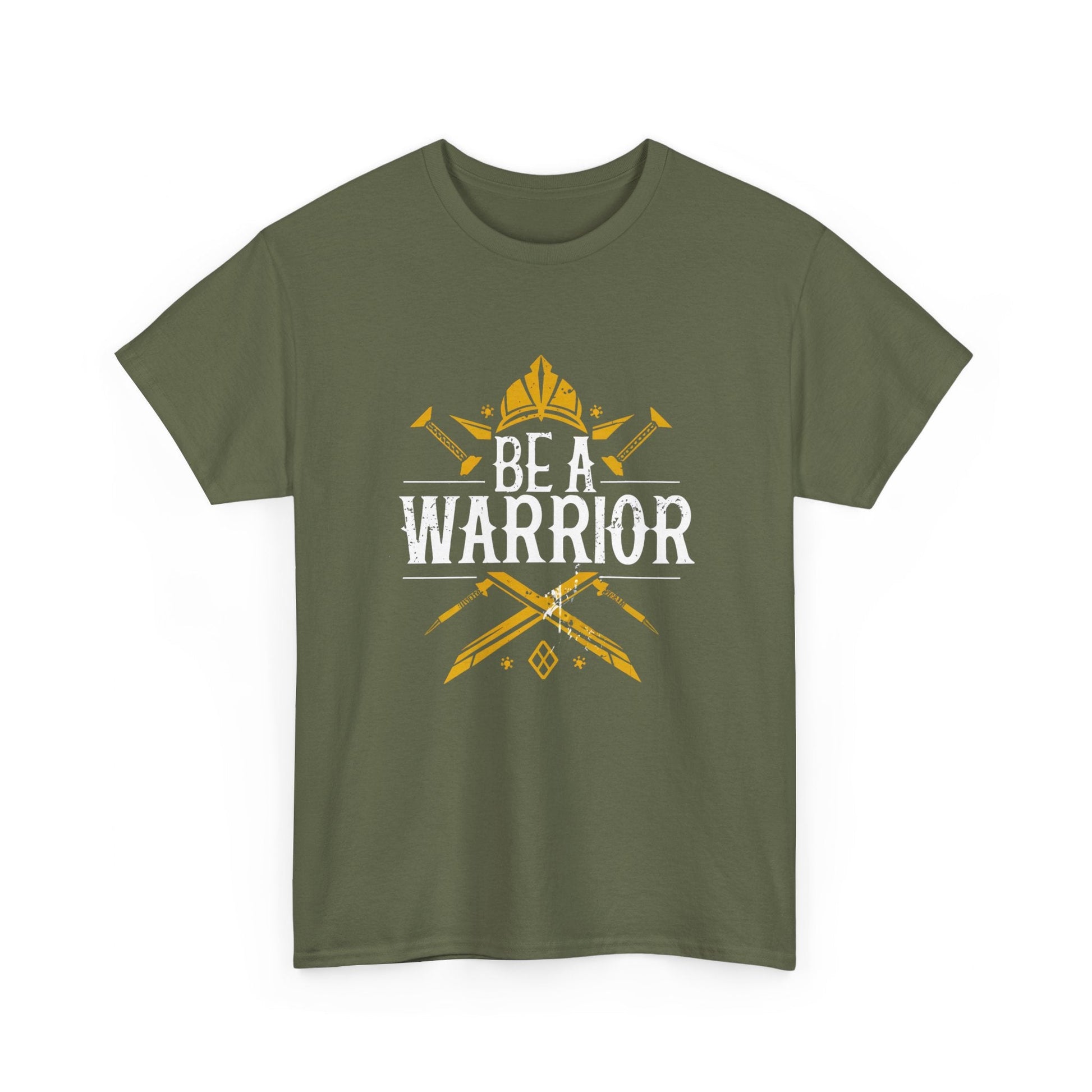Be A Warrior Unisex Heavy Cotton Tee - EternalAscension