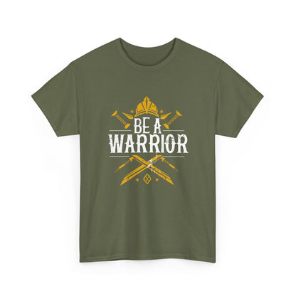 Be A Warrior Unisex Heavy Cotton Tee - EternalAscension