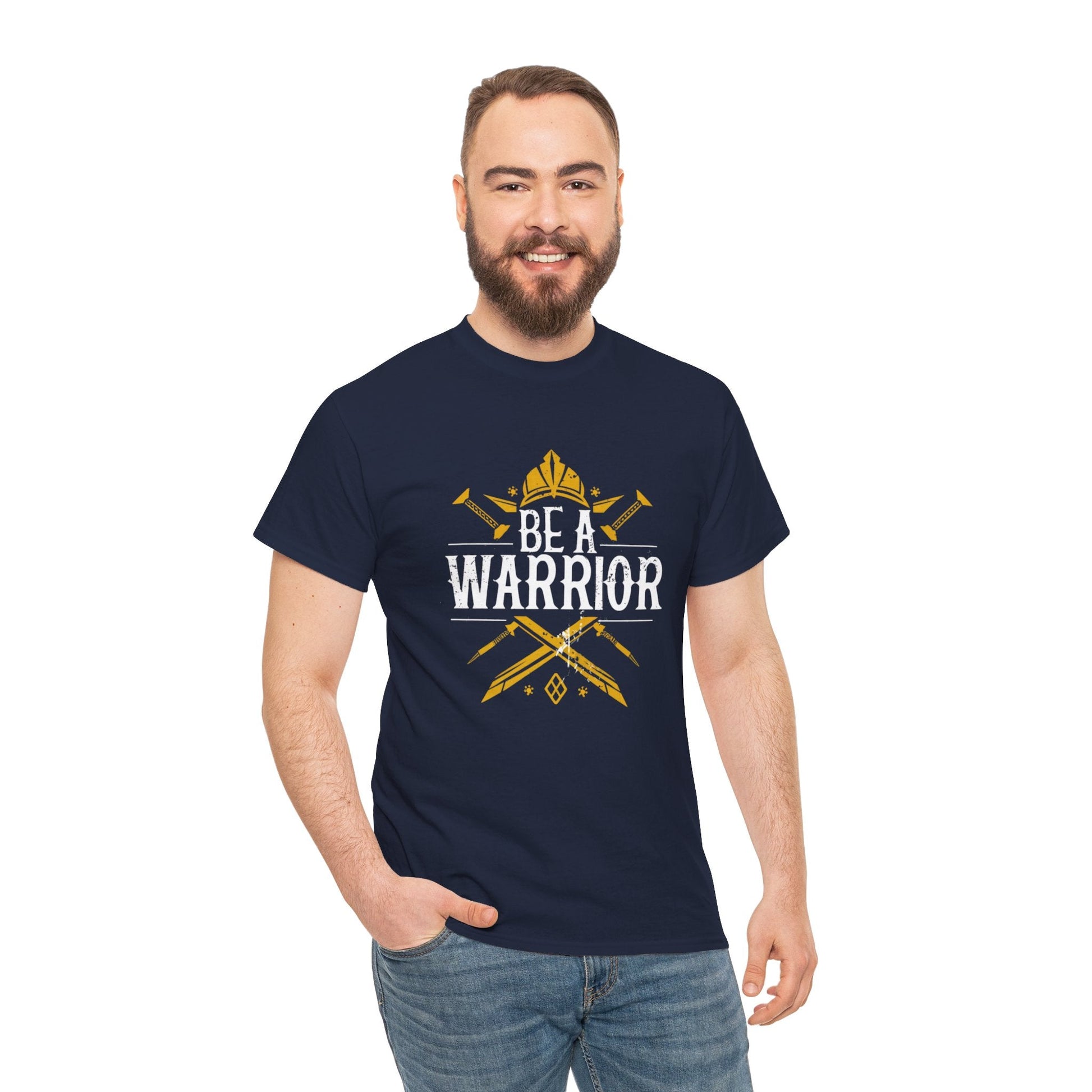 Be A Warrior Unisex Heavy Cotton Tee - EternalAscension