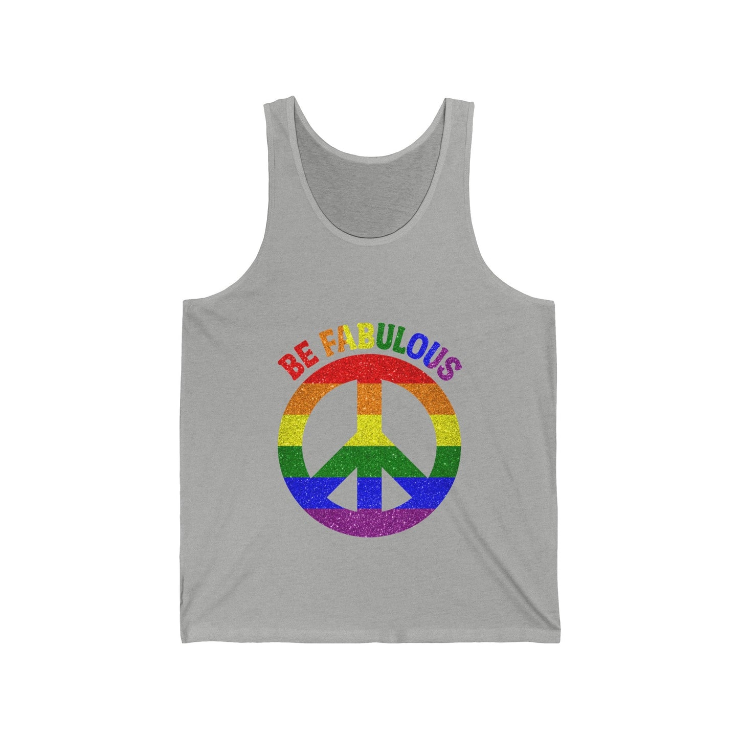 BE FABULOUS Unisex Jersey Tank - EternalAscension