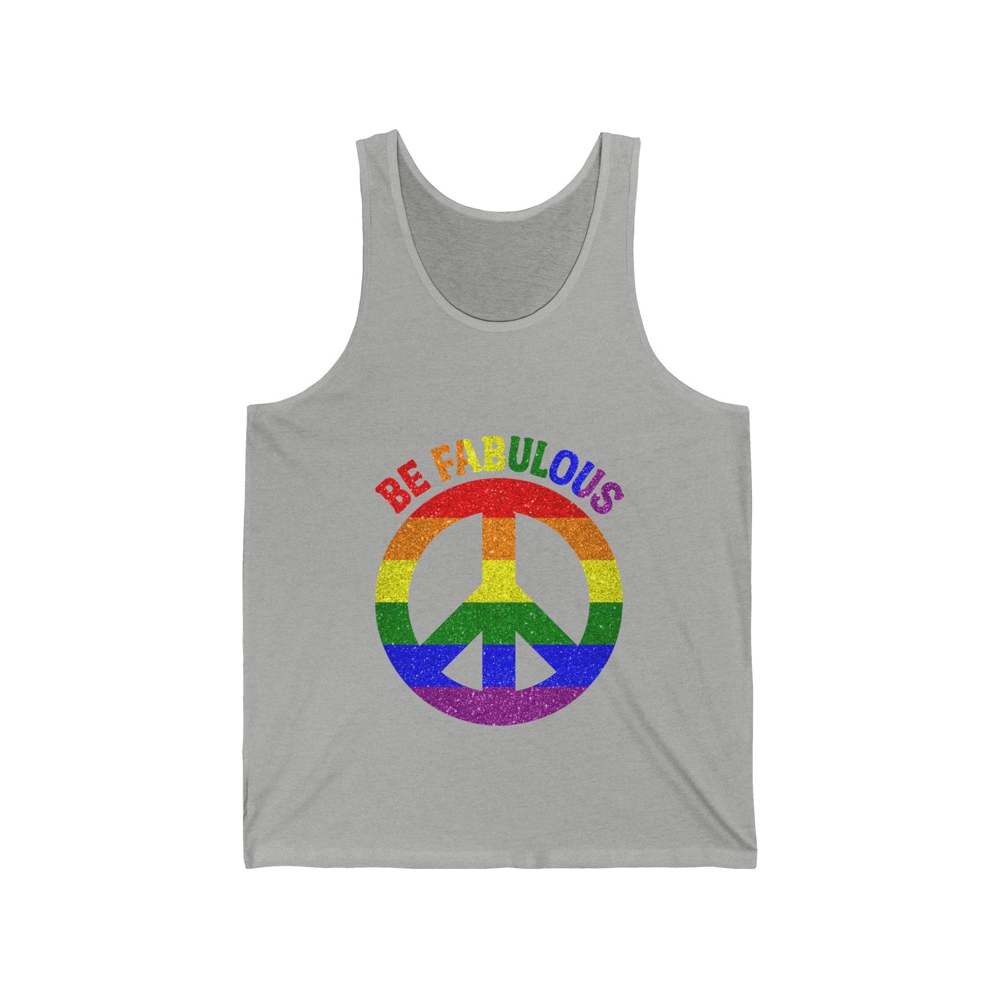 BE FABULOUS Unisex Jersey Tank - EternalAscension