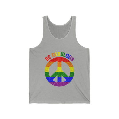 BE FABULOUS Unisex Jersey Tank - EternalAscension