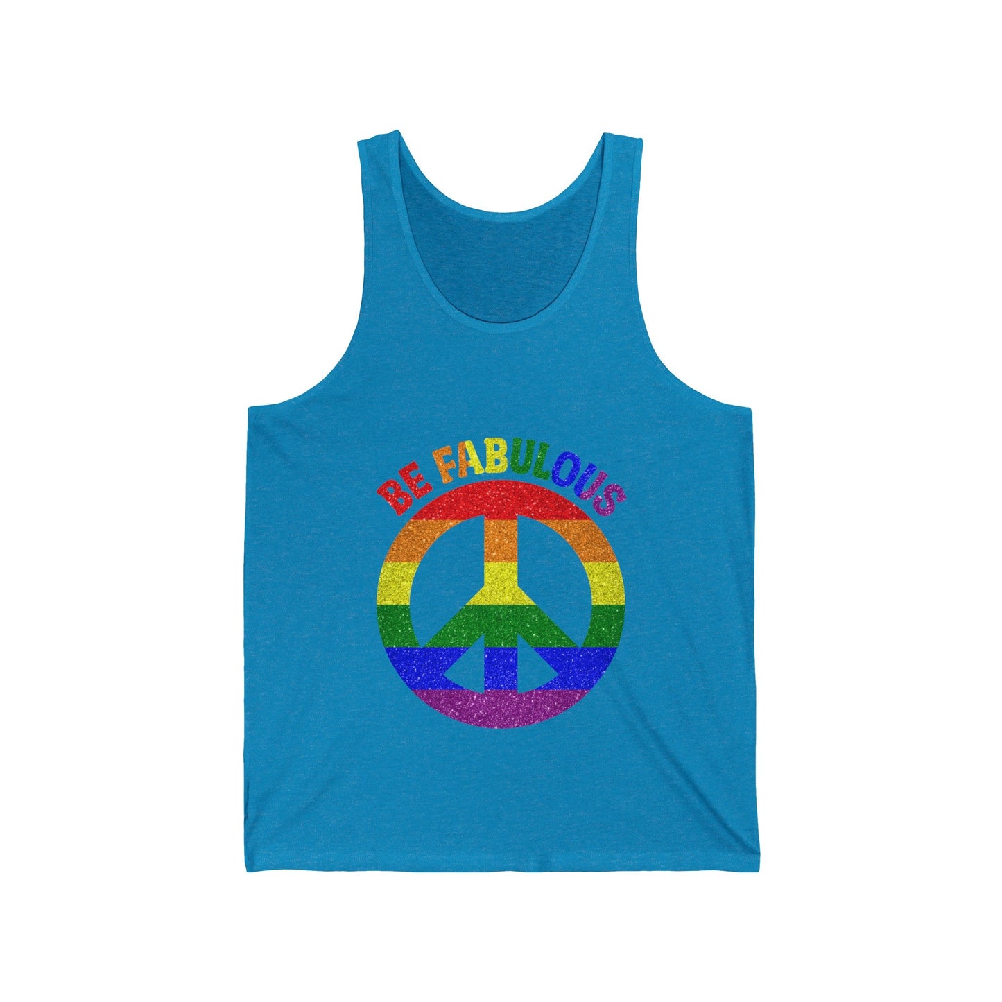 BE FABULOUS Unisex Jersey Tank - EternalAscension
