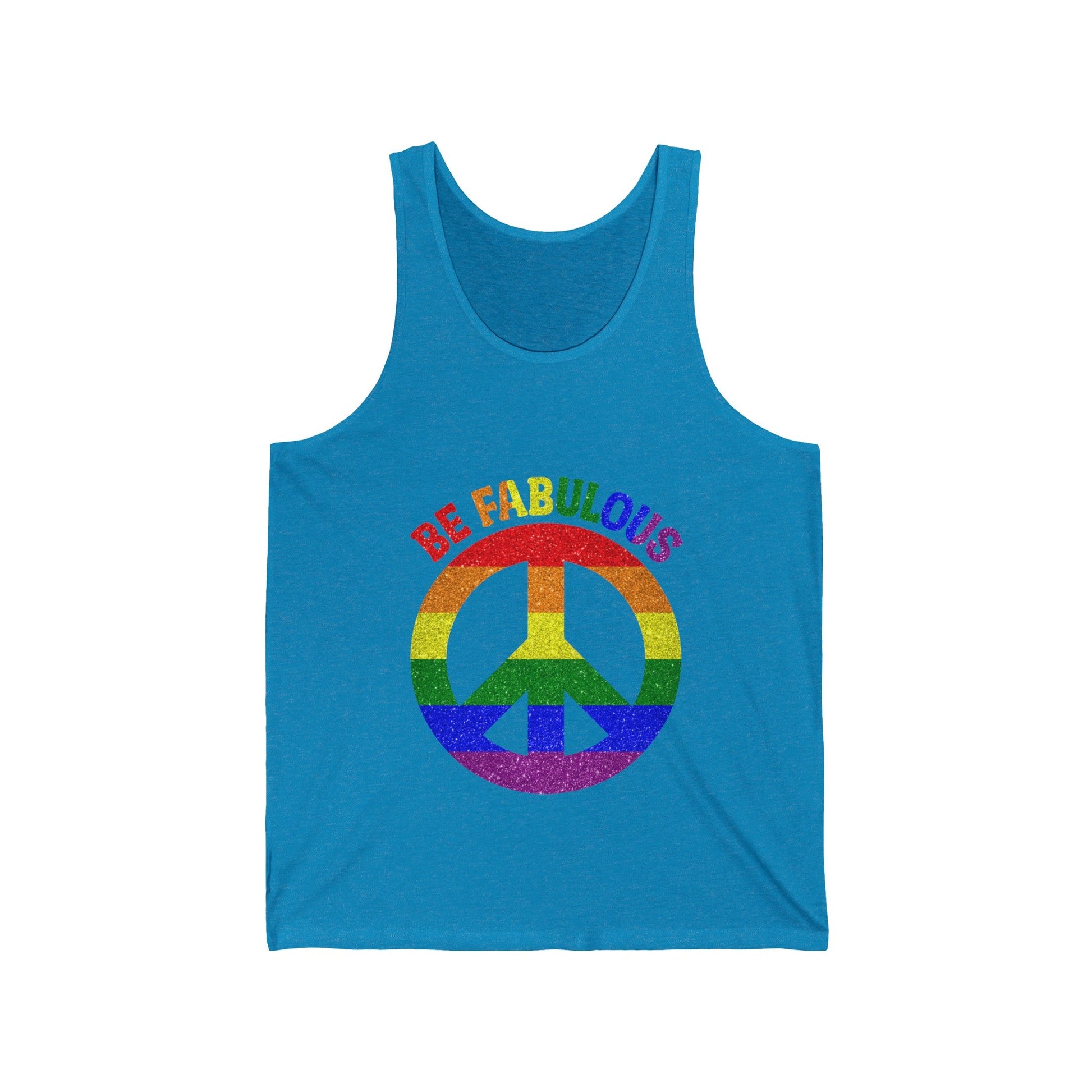 BE FABULOUS Unisex Jersey Tank - EternalAscension