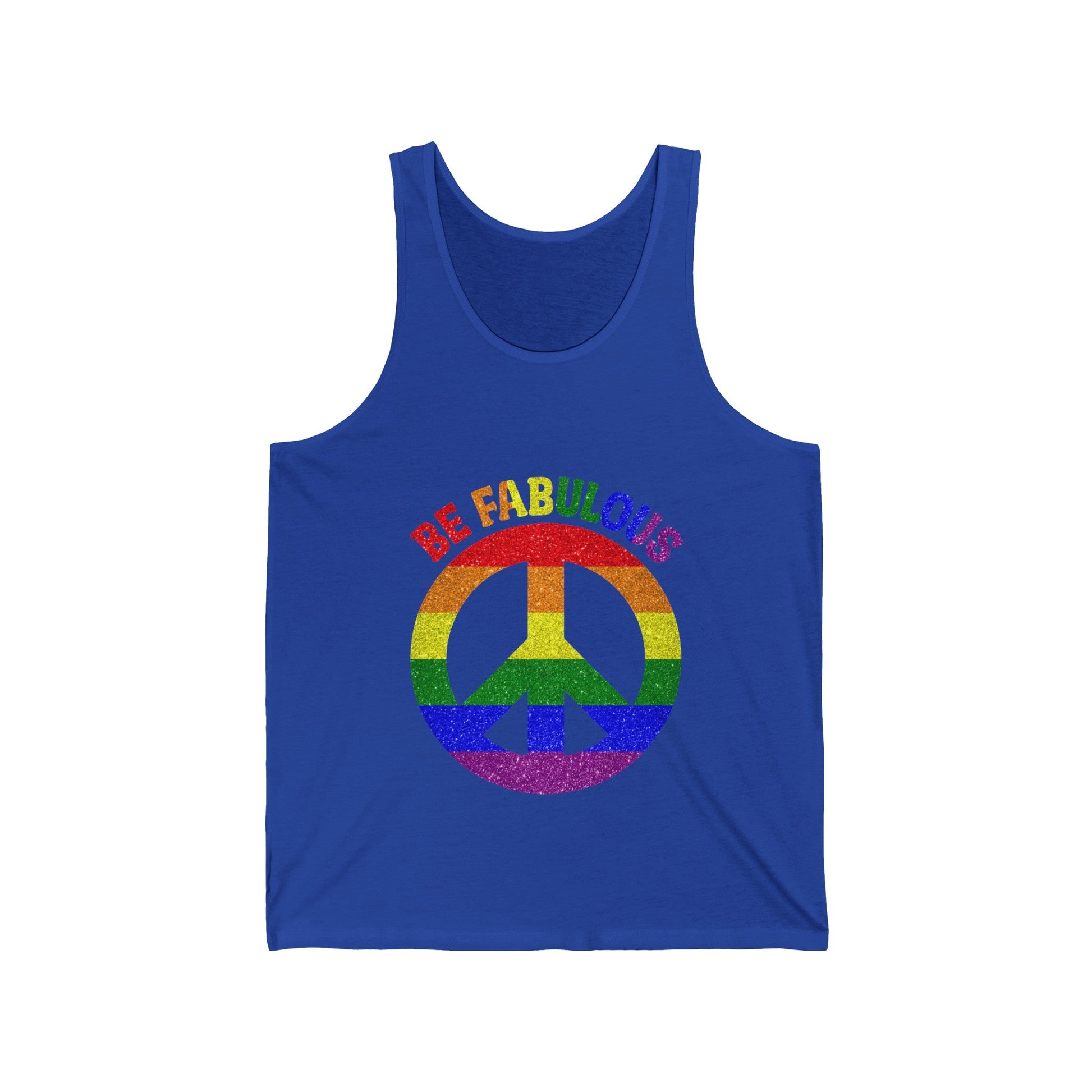 BE FABULOUS Unisex Jersey Tank - EternalAscension