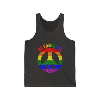 BE FABULOUS Unisex Jersey Tank - EternalAscension