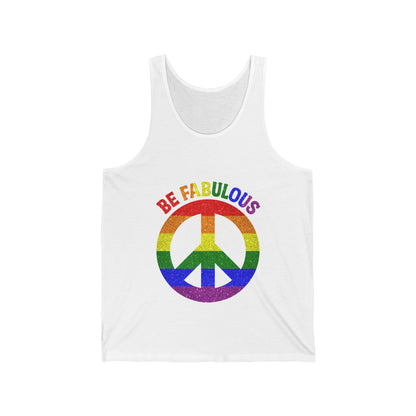 BE FABULOUS Unisex Jersey Tank - EternalAscension