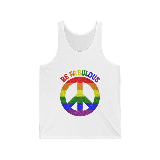 BE FABULOUS Unisex Jersey Tank - EternalAscension