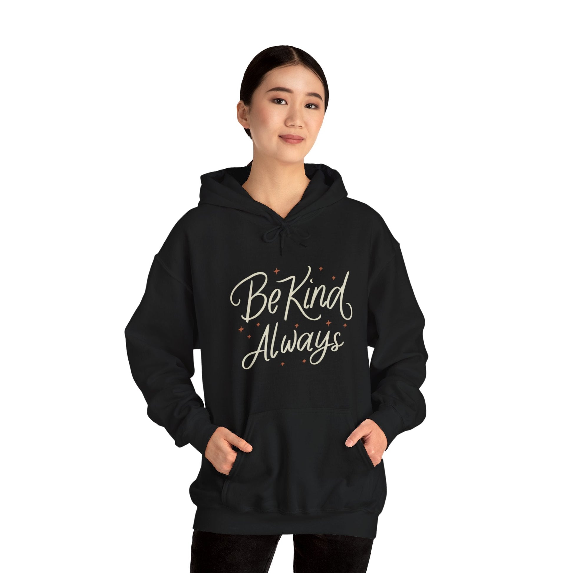 Be KIND Always and CHANGE the World! Unisex Heavy Blend™ Hooded Sweatshirt - EternalAscension