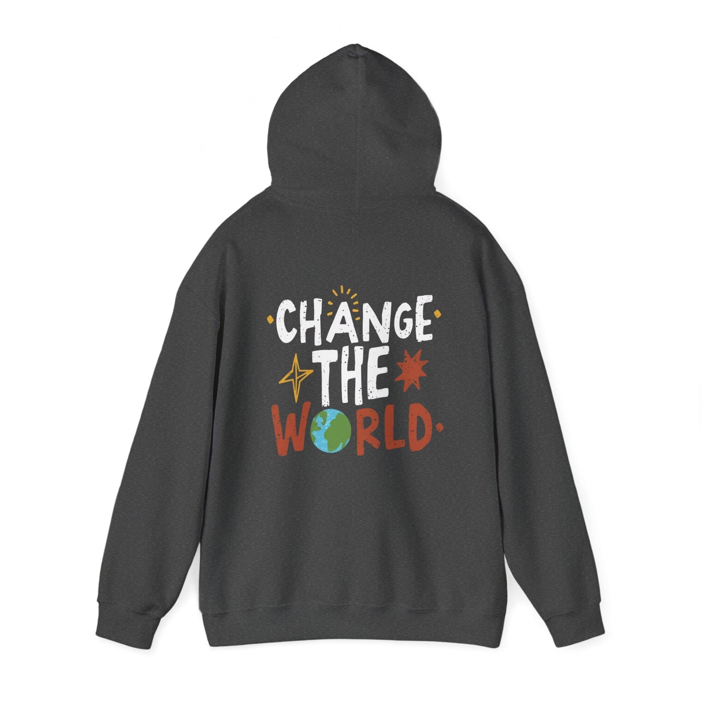 Be KIND Always and CHANGE the World! Unisex Heavy Blend™ Hooded Sweatshirt - EternalAscension