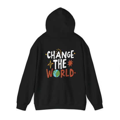 Be KIND Always and CHANGE the World! Unisex Heavy Blend™ Hooded Sweatshirt - EternalAscension