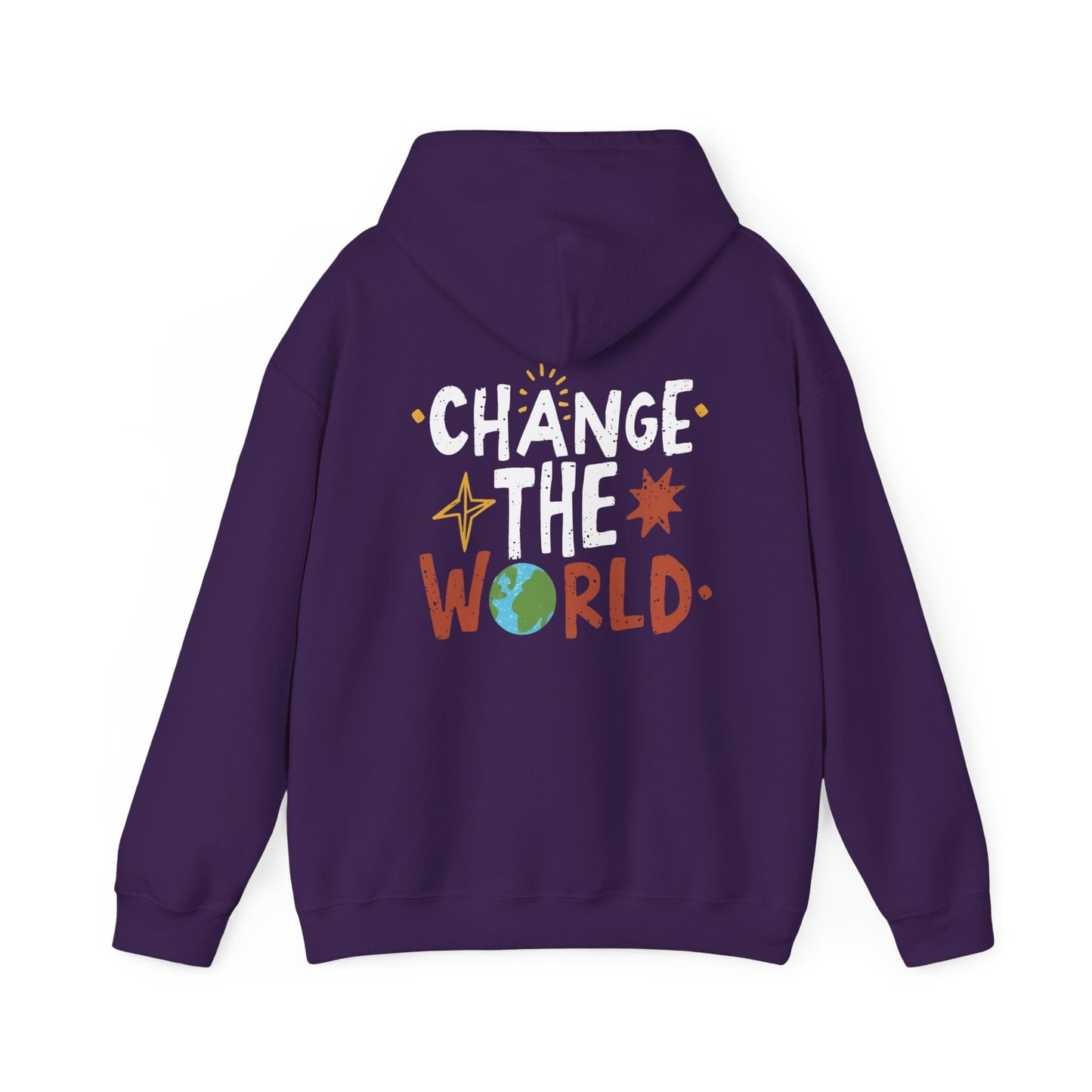 Be KIND Always and CHANGE the World! Unisex Heavy Blend™ Hooded Sweatshirt - EternalAscension