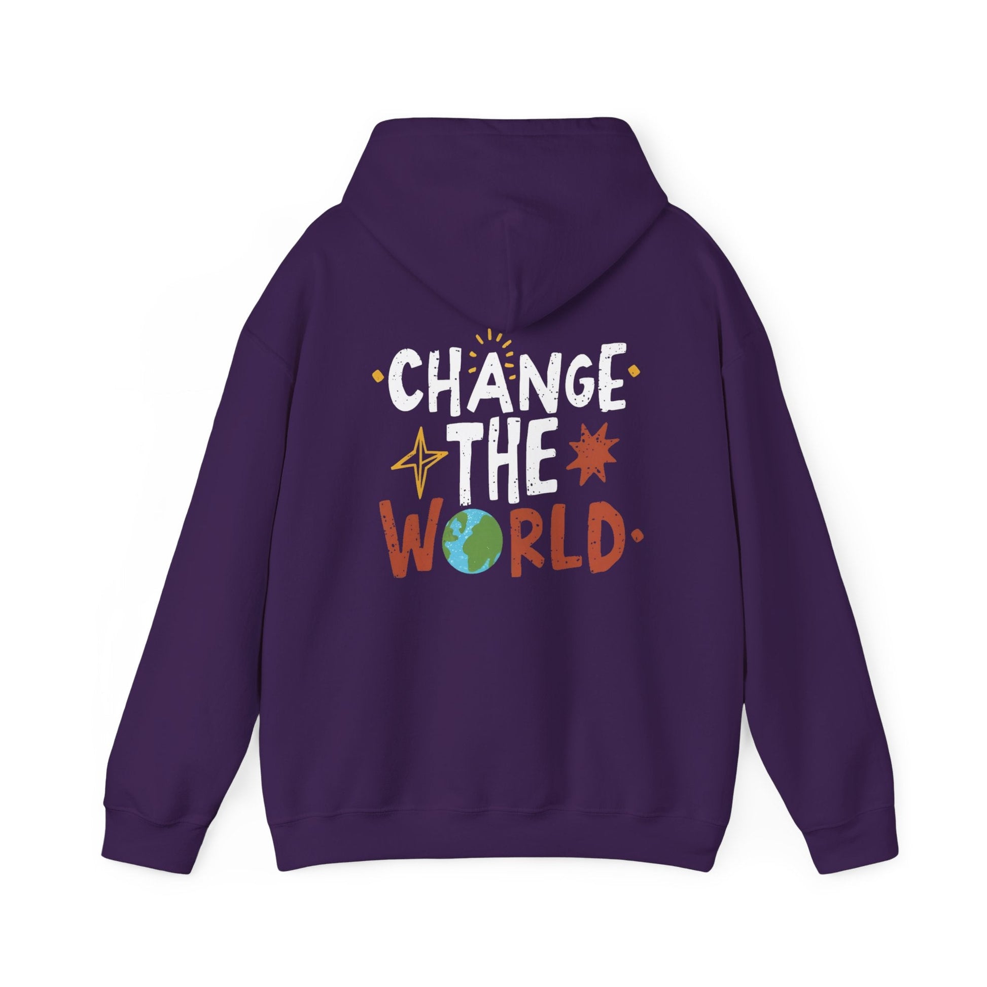 Be KIND Always and CHANGE the World! Unisex Heavy Blend™ Hooded Sweatshirt - EternalAscension