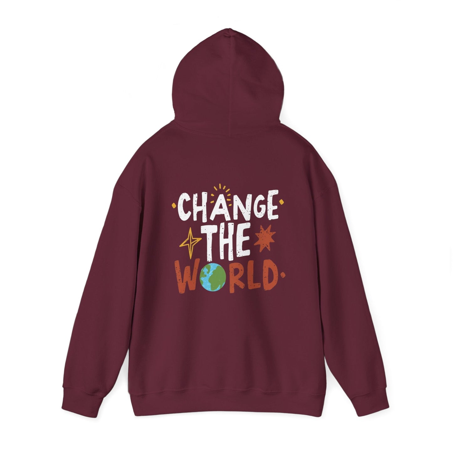 Be KIND Always and CHANGE the World! Unisex Heavy Blend™ Hooded Sweatshirt - EternalAscension
