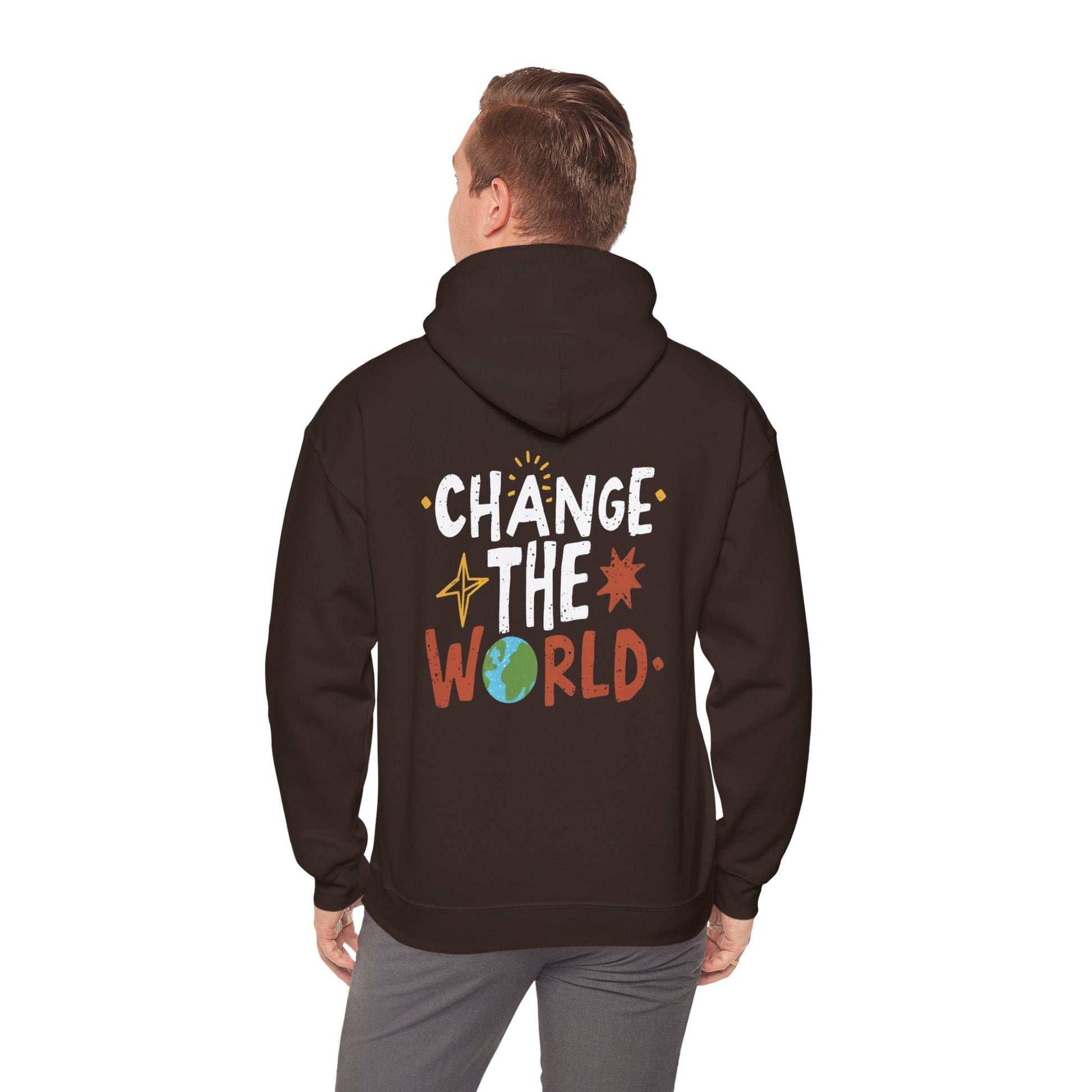 Be KIND Always and CHANGE the World! Unisex Heavy Blend™ Hooded Sweatshirt - EternalAscension