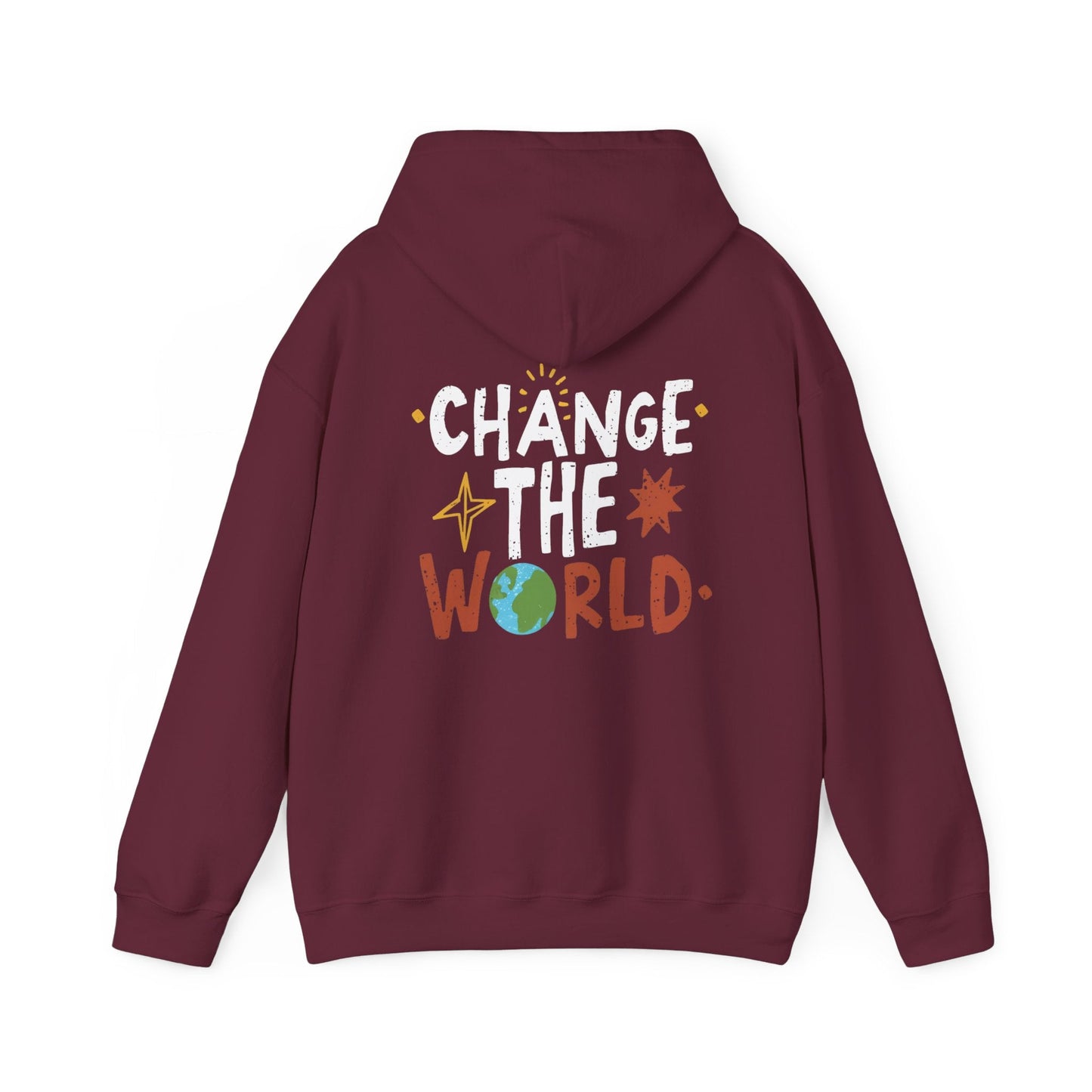 Be KIND Always and CHANGE the World! Unisex Heavy Blend™ Hooded Sweatshirt - EternalAscension