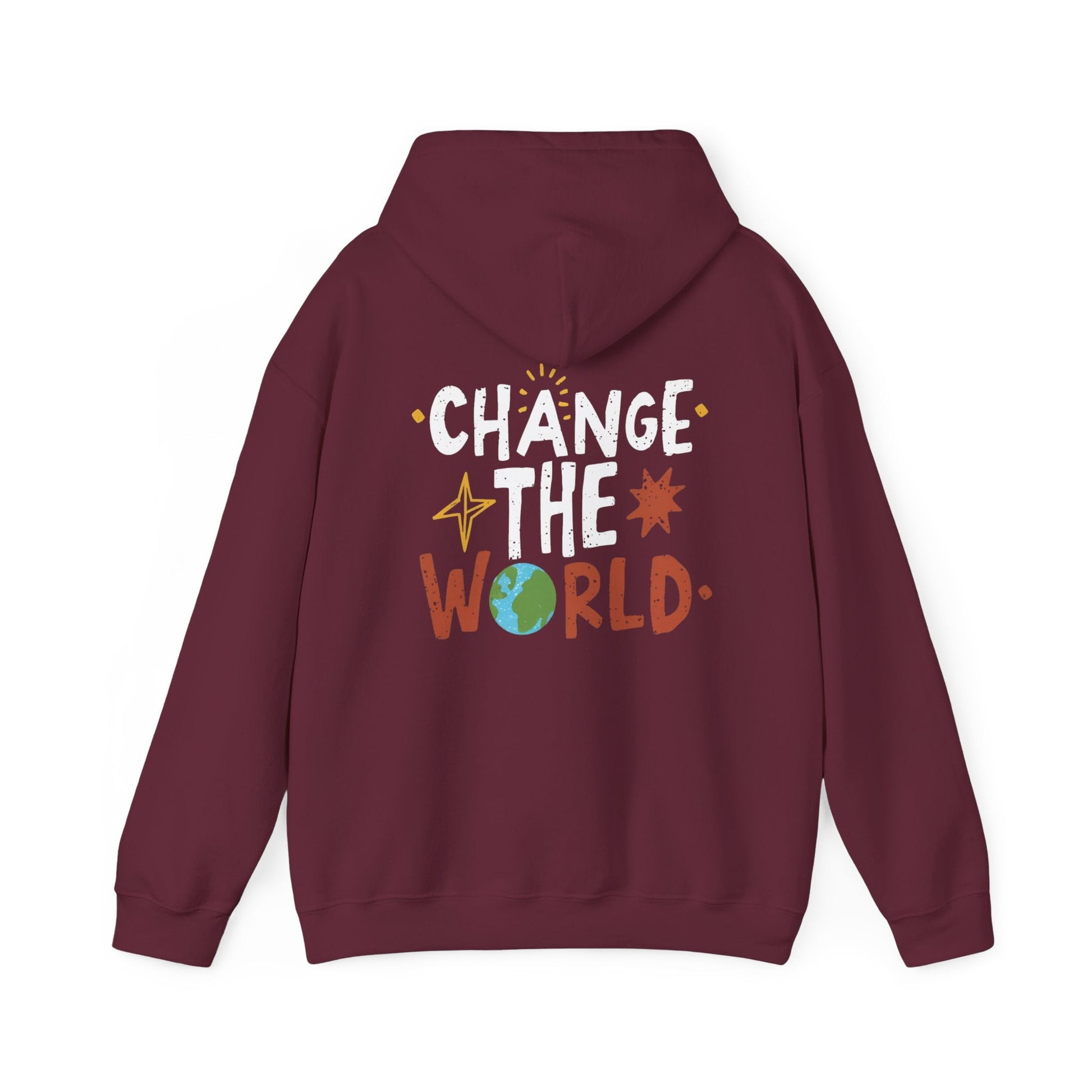 Be KIND Always and CHANGE the World! Unisex Heavy Blend™ Hooded Sweatshirt - EternalAscension