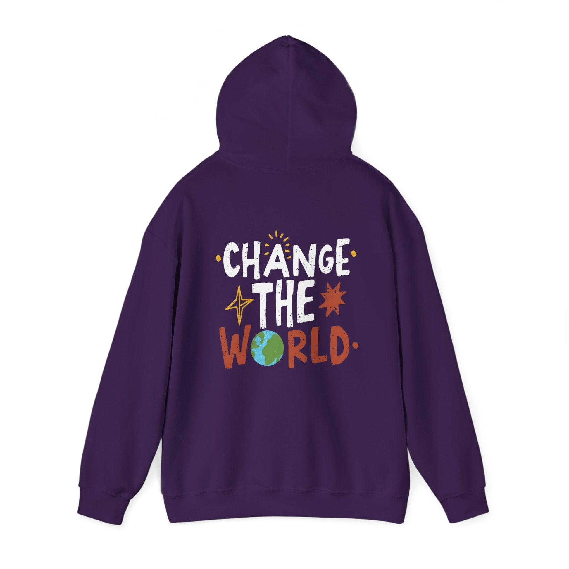 Be KIND Always and CHANGE the World! Unisex Heavy Blend™ Hooded Sweatshirt - EternalAscension