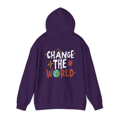 Be KIND Always and CHANGE the World! Unisex Heavy Blend™ Hooded Sweatshirt - EternalAscension