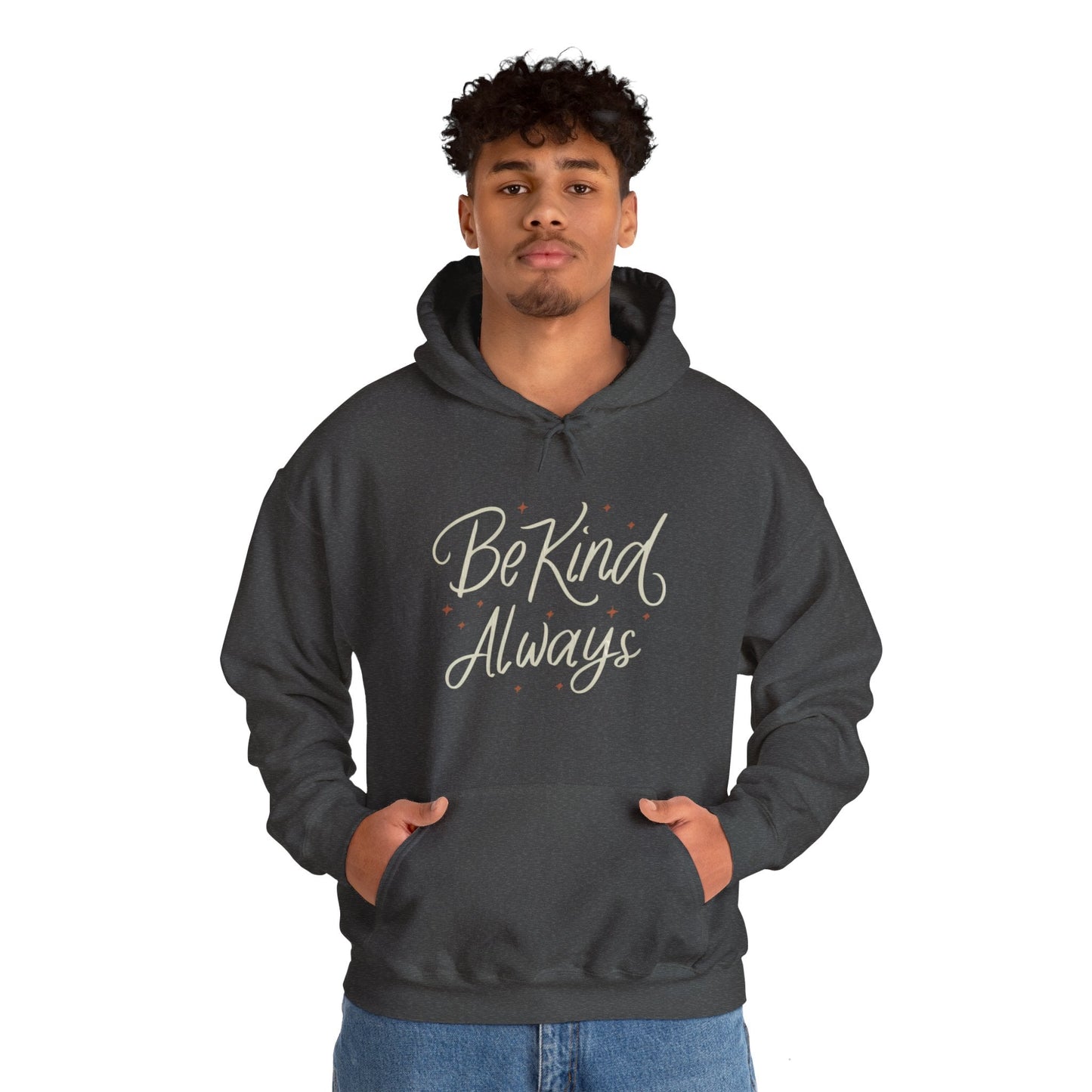 Be KIND Always and CHANGE the World! Unisex Heavy Blend™ Hooded Sweatshirt - EternalAscension