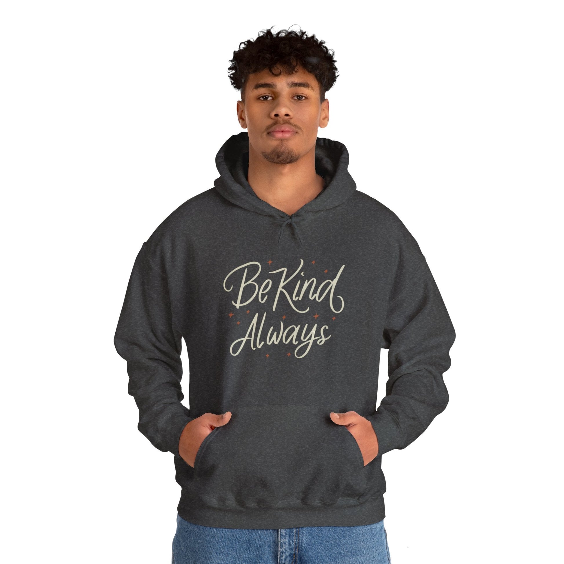 Be KIND Always and CHANGE the World! Unisex Heavy Blend™ Hooded Sweatshirt - EternalAscension