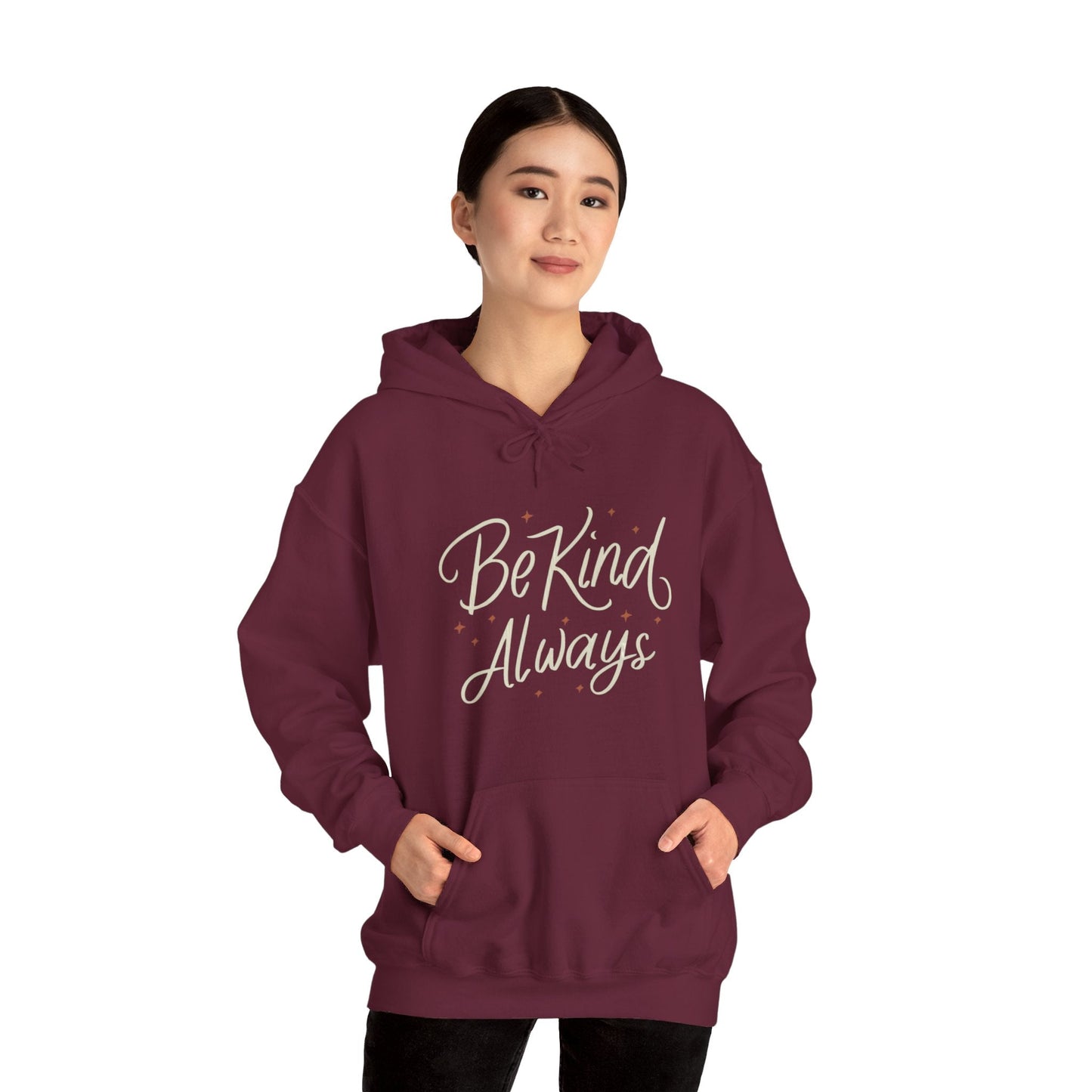 Be KIND Always and CHANGE the World! Unisex Heavy Blend™ Hooded Sweatshirt - EternalAscension