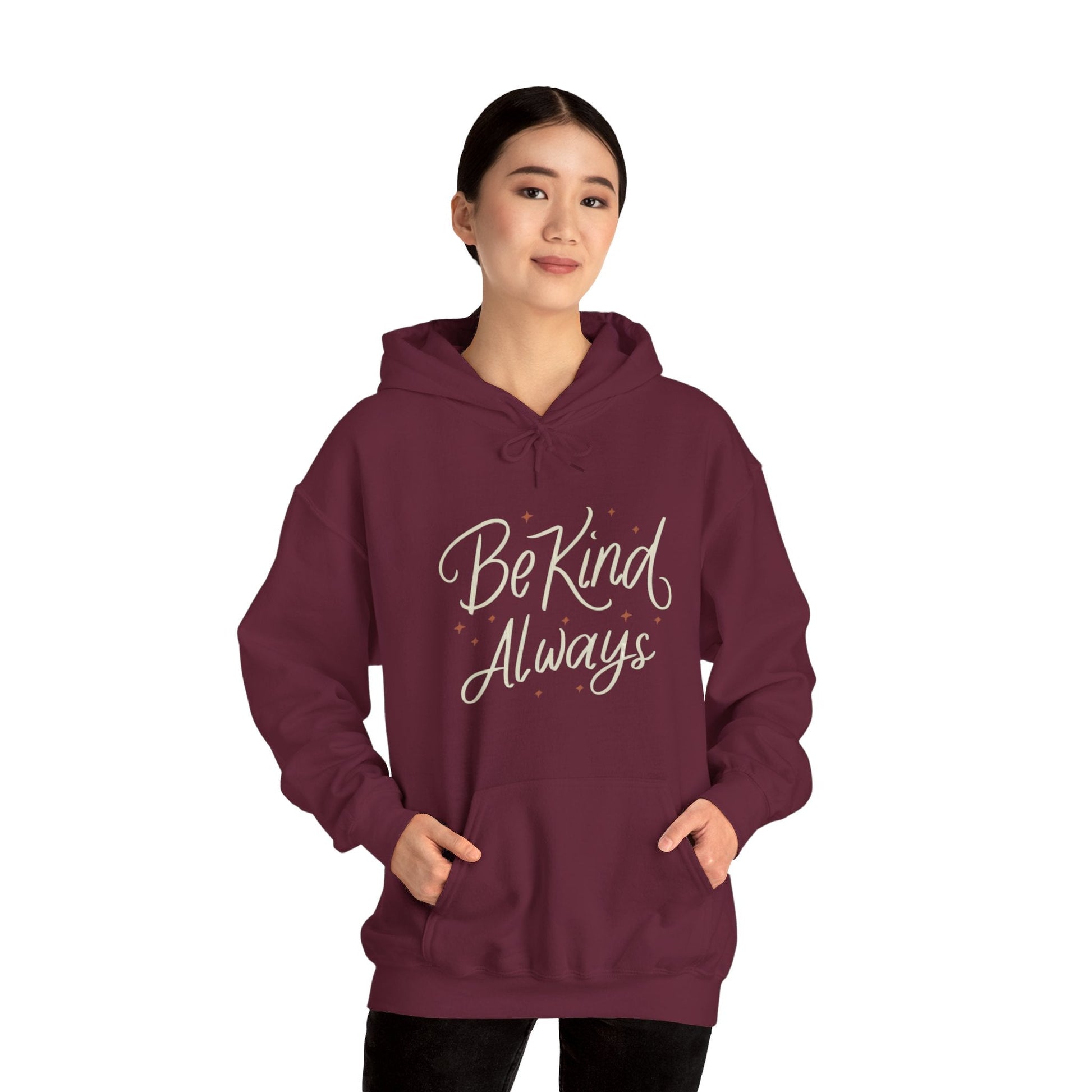 Be KIND Always and CHANGE the World! Unisex Heavy Blend™ Hooded Sweatshirt - EternalAscension