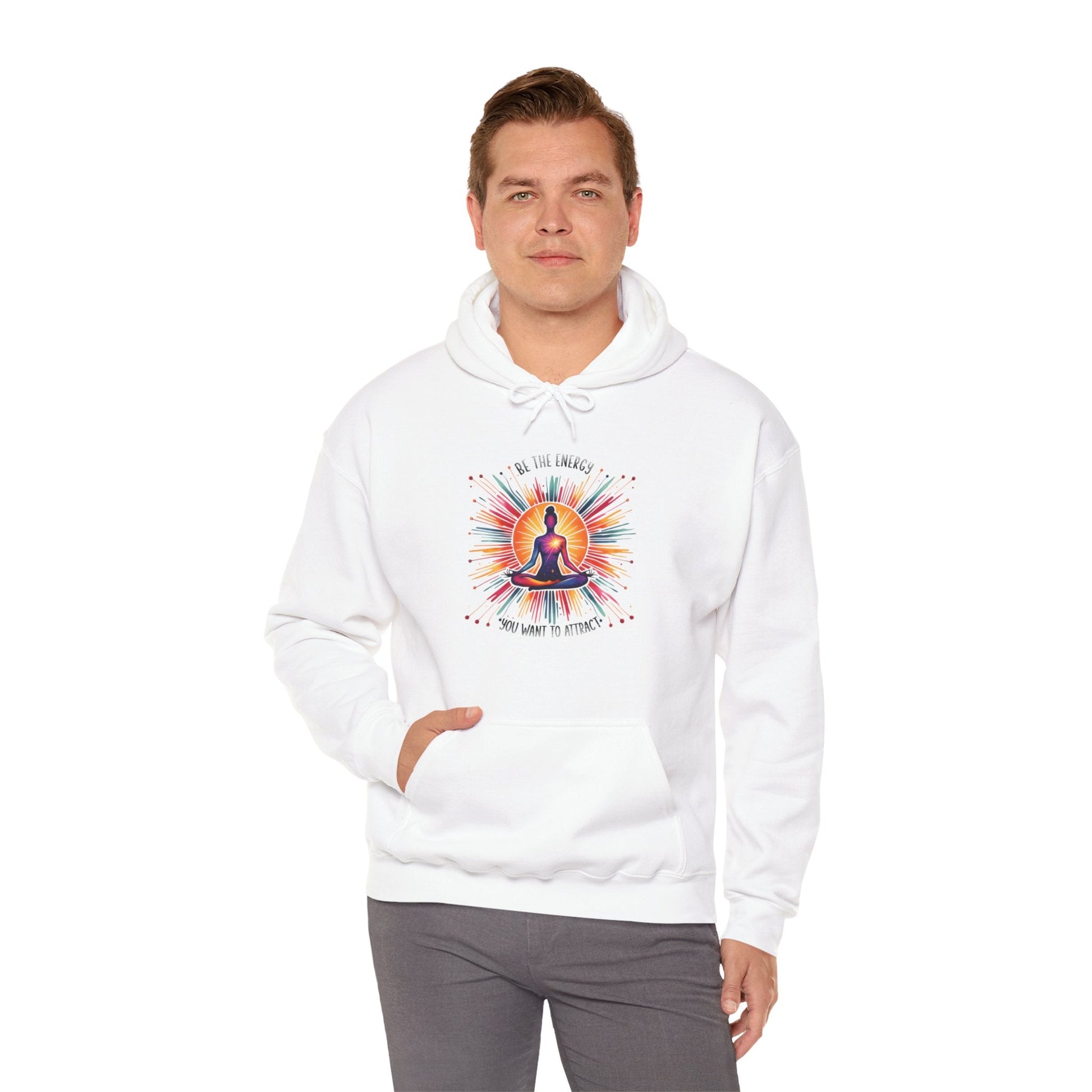 Be The Energy Unisex Heavy Blend™ Hooded Sweatshirt - EternalAscension