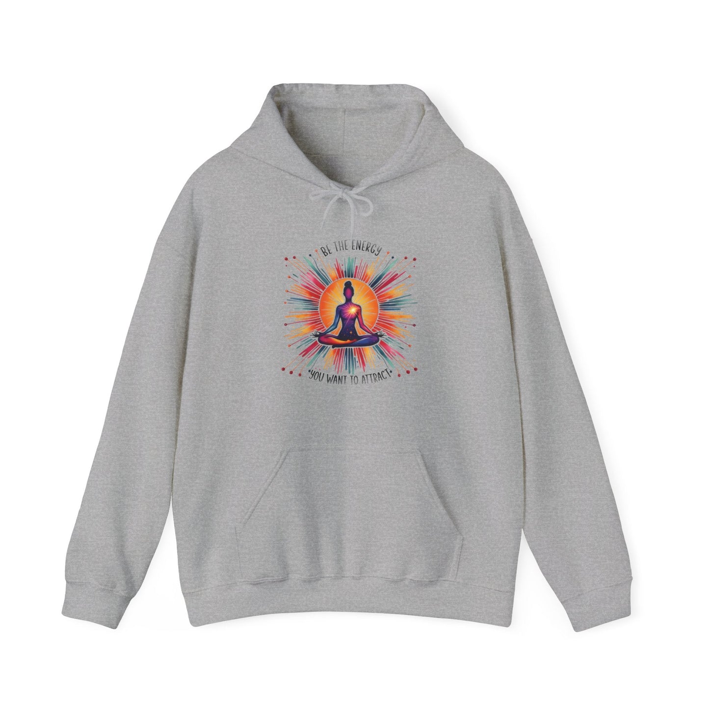 Be The Energy Unisex Heavy Blend™ Hooded Sweatshirt - EternalAscension