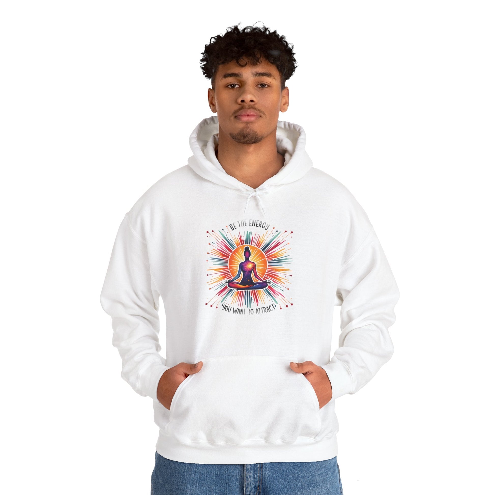 Be The Energy Unisex Heavy Blend™ Hooded Sweatshirt - EternalAscension