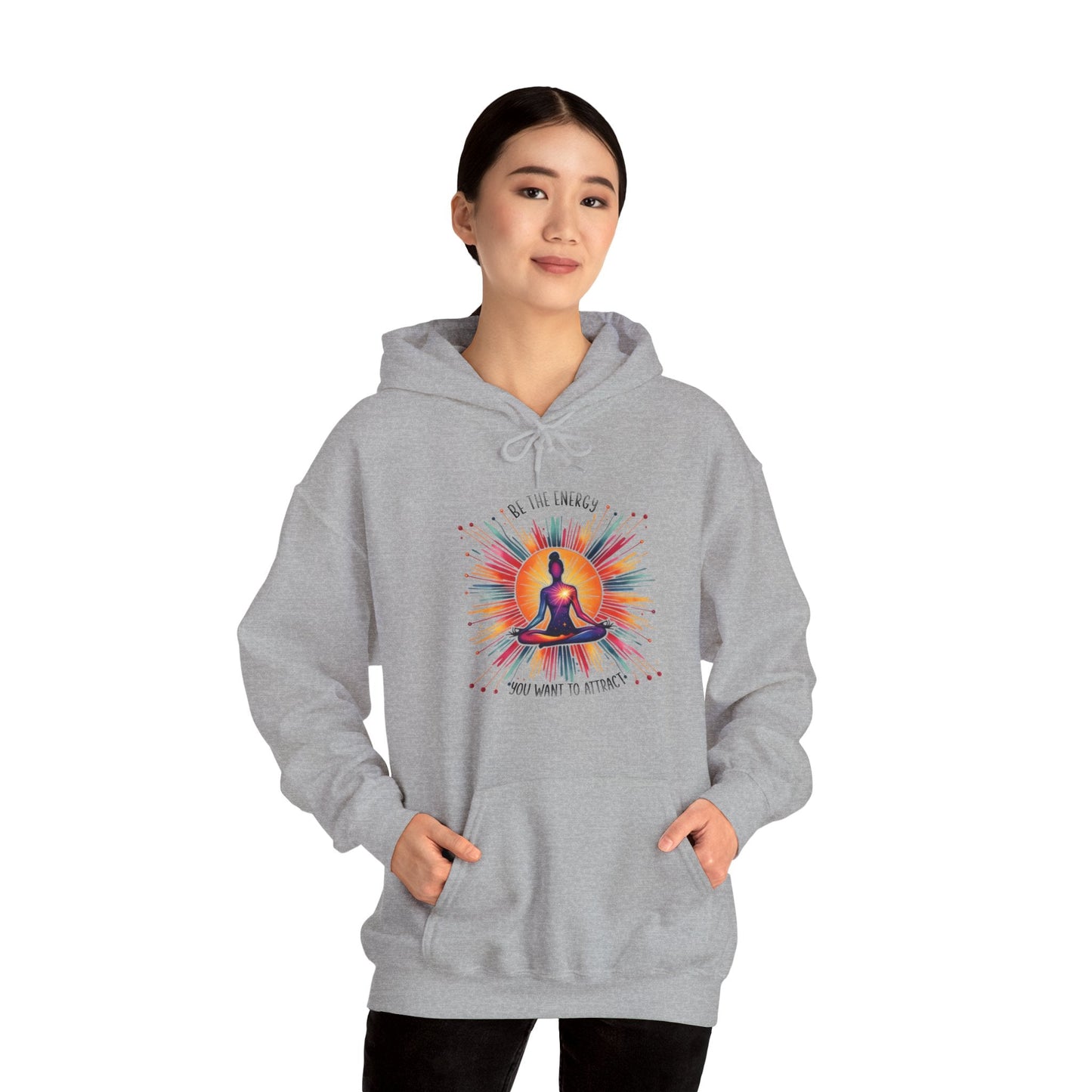 Be The Energy Unisex Heavy Blend™ Hooded Sweatshirt - EternalAscension