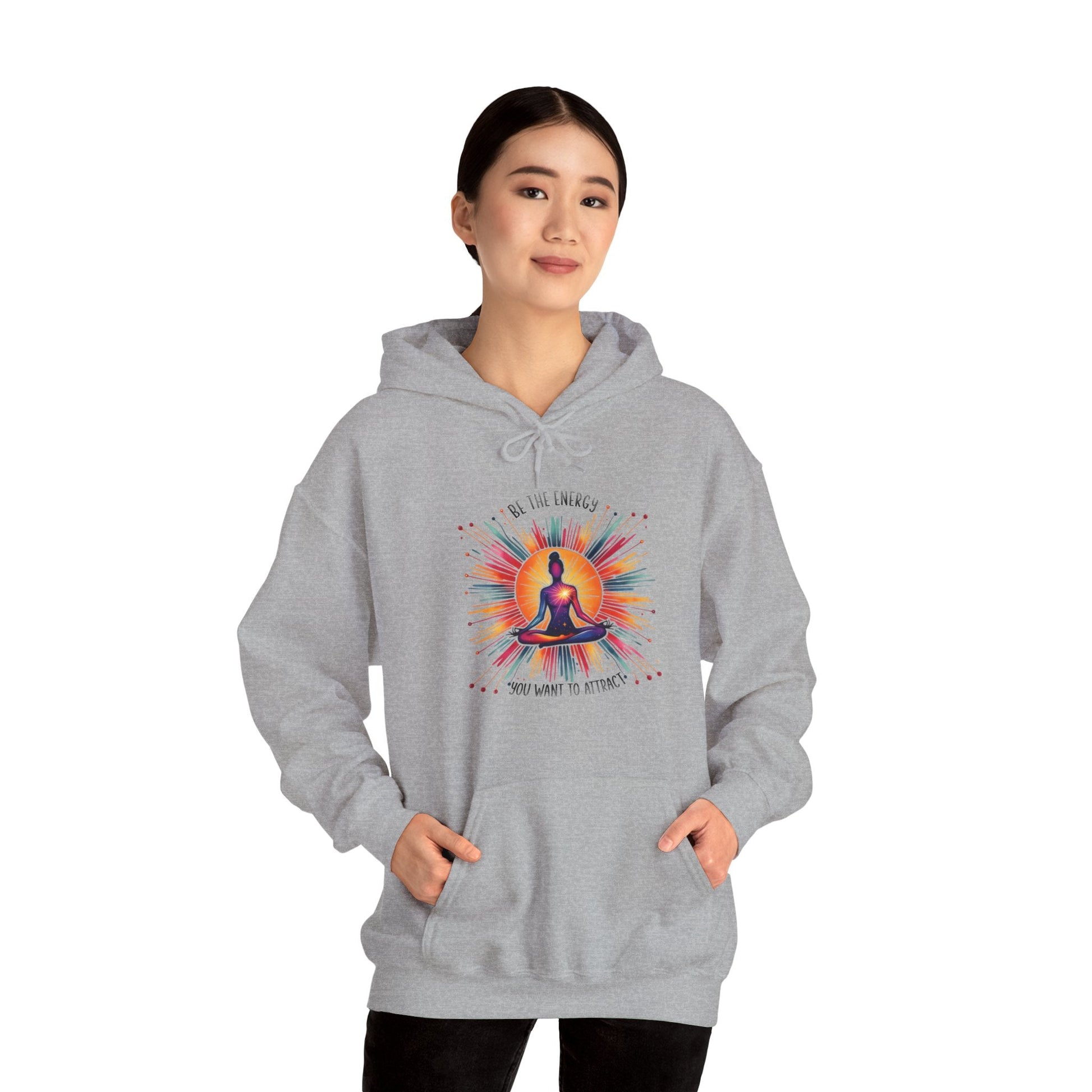 Be The Energy Unisex Heavy Blend™ Hooded Sweatshirt - EternalAscension