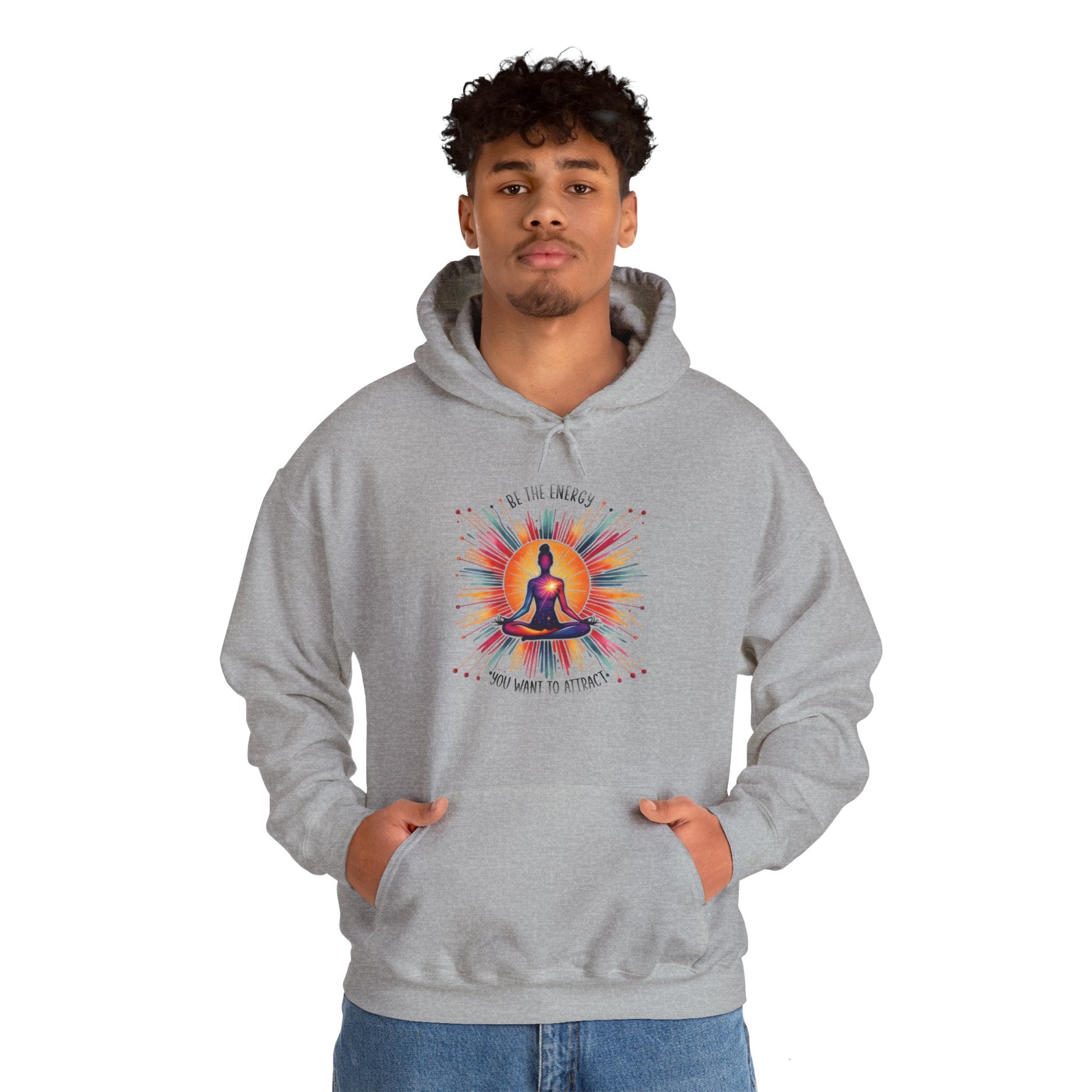 Be The Energy Unisex Heavy Blend™ Hooded Sweatshirt - EternalAscension