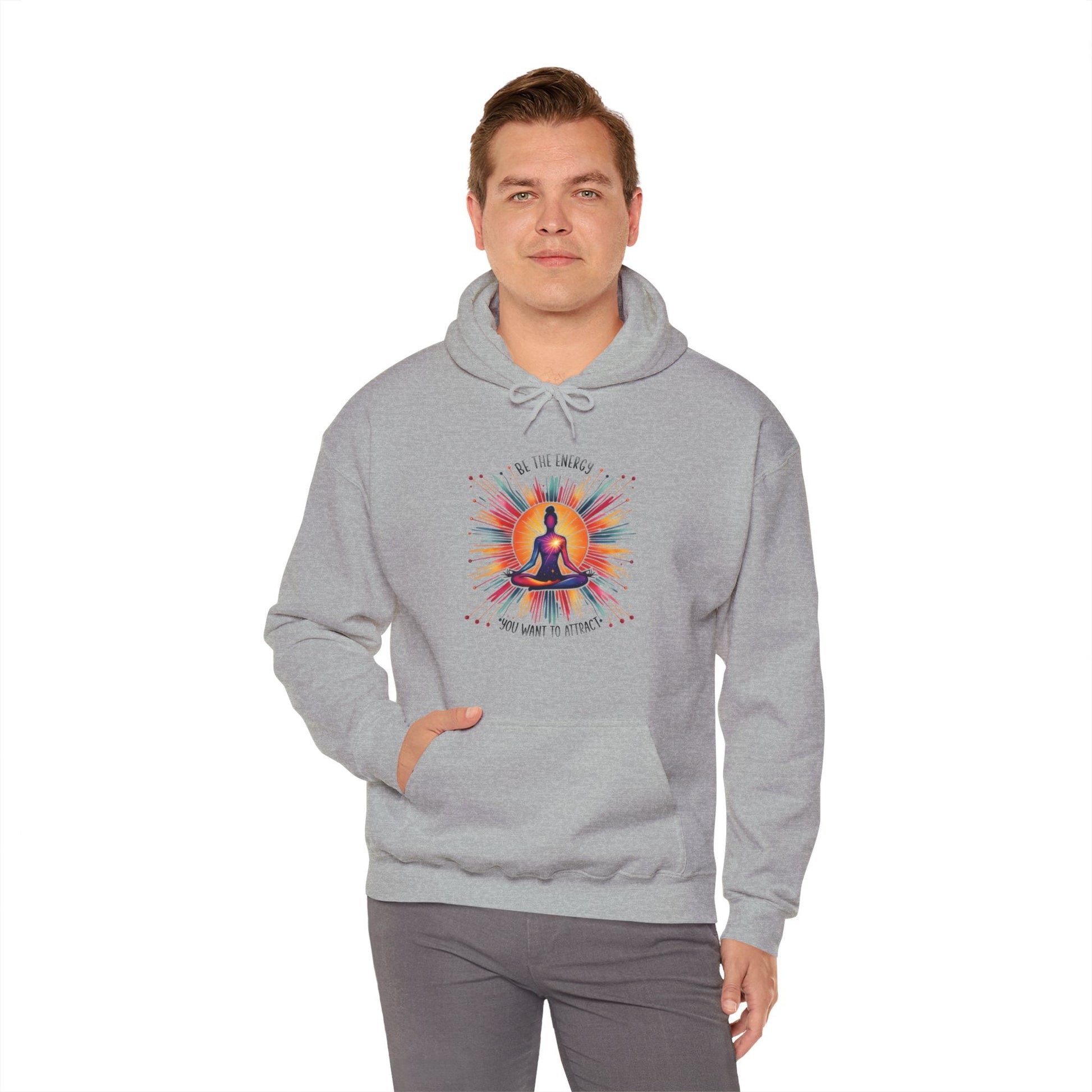 Be The Energy Unisex Heavy Blend™ Hooded Sweatshirt - EternalAscension