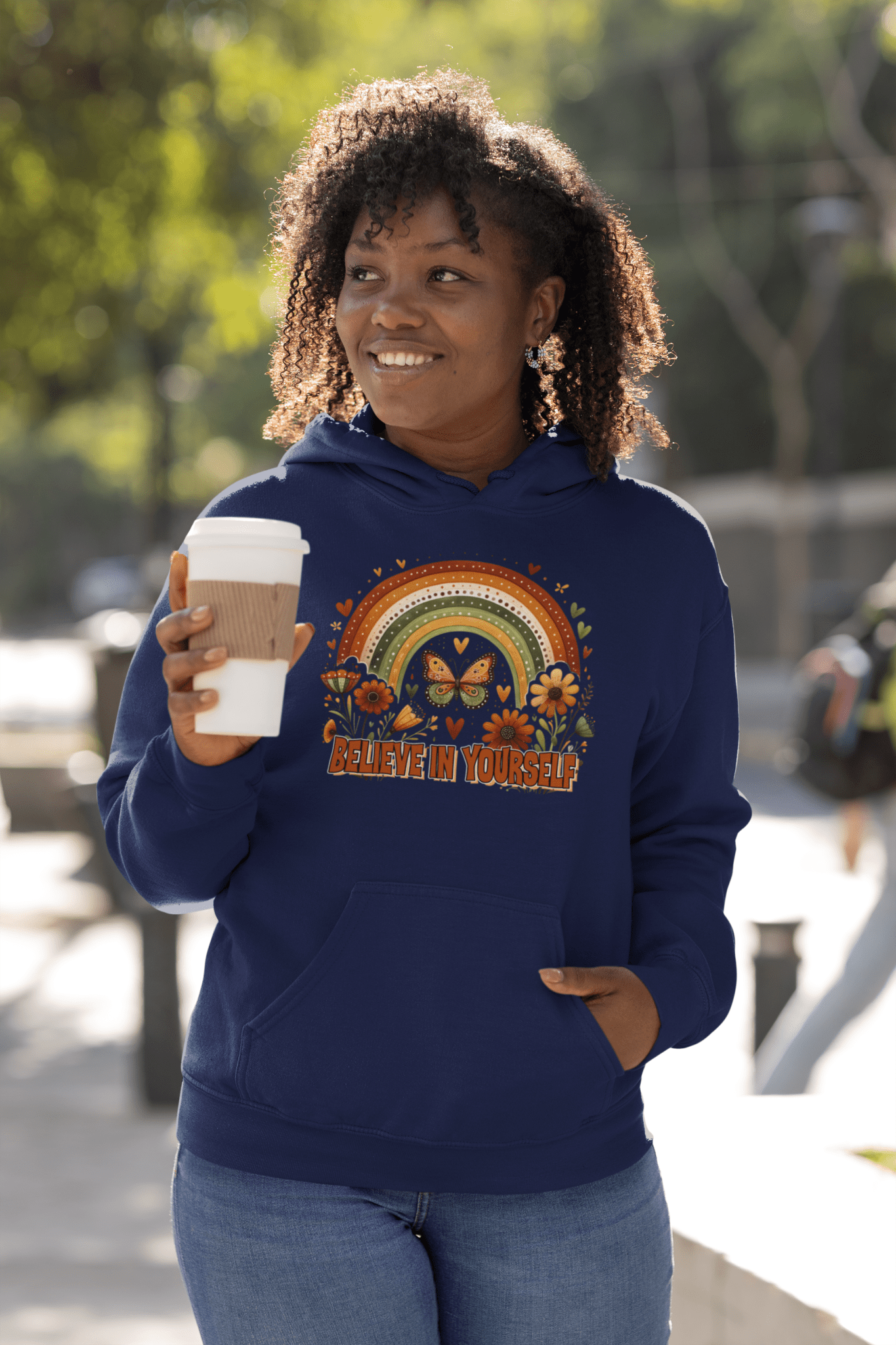 Believe in Yourself!! Unisex Heavy Blend™ Hooded Sweatshirt - EternalAscension