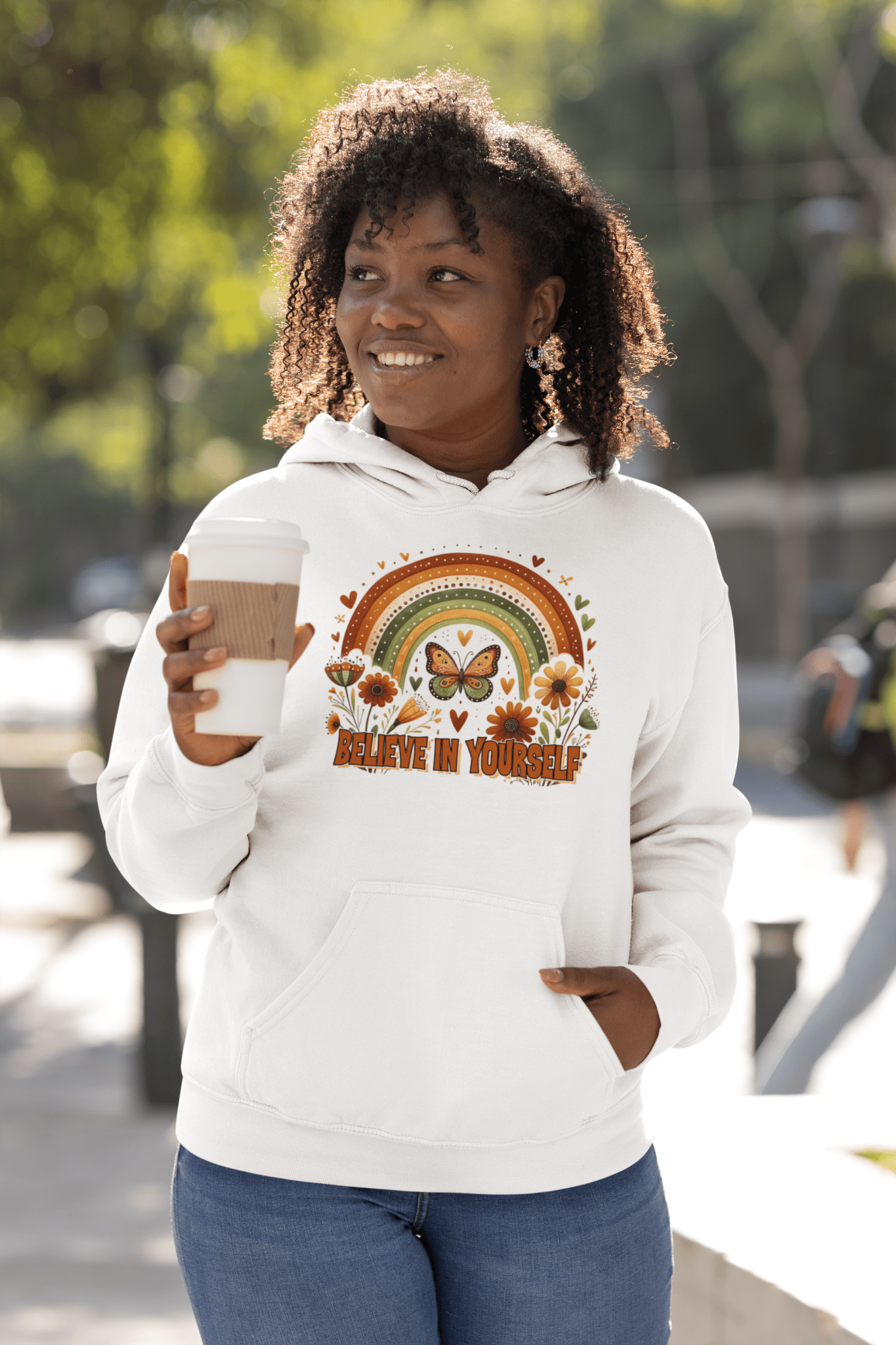 Believe in Yourself!! Unisex Heavy Blend™ Hooded Sweatshirt - EternalAscension