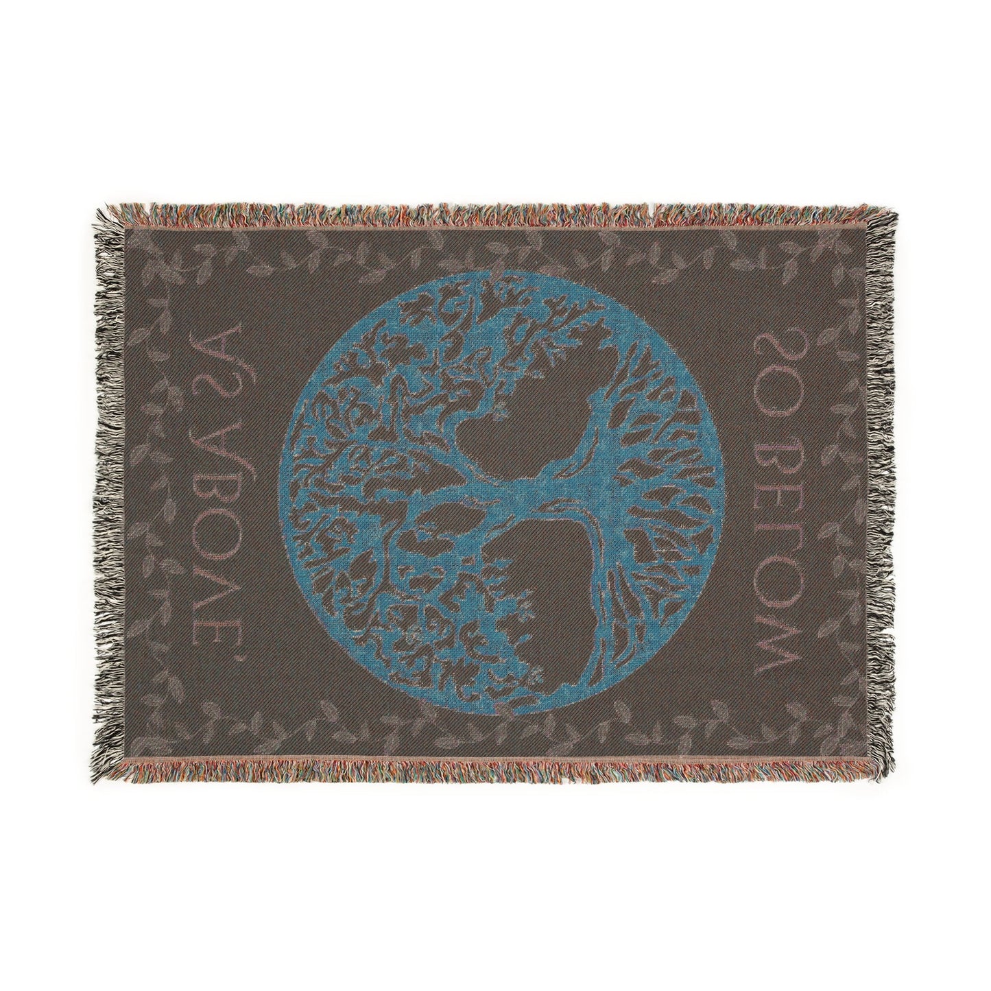 Bohemian Tree of Life Woven Blanket, - EternalAscension