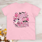 Boo - tiful Pink Ribbon Women's Midweight Cotton Tee - EternalAscension