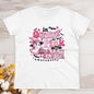 Boo - tiful Pink Ribbon Women's Midweight Cotton Tee - EternalAscension