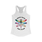 Butterfly Grow with the Flow! Women's Ideal Racerback Tank - EternalAscension