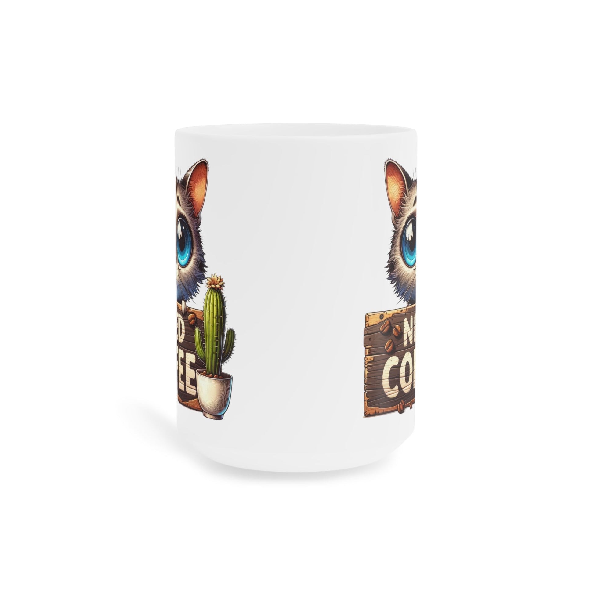 Caffeine Cat Coffee Cup Ceramic Mugs (11oz\15oz\20oz) - EternalAscension