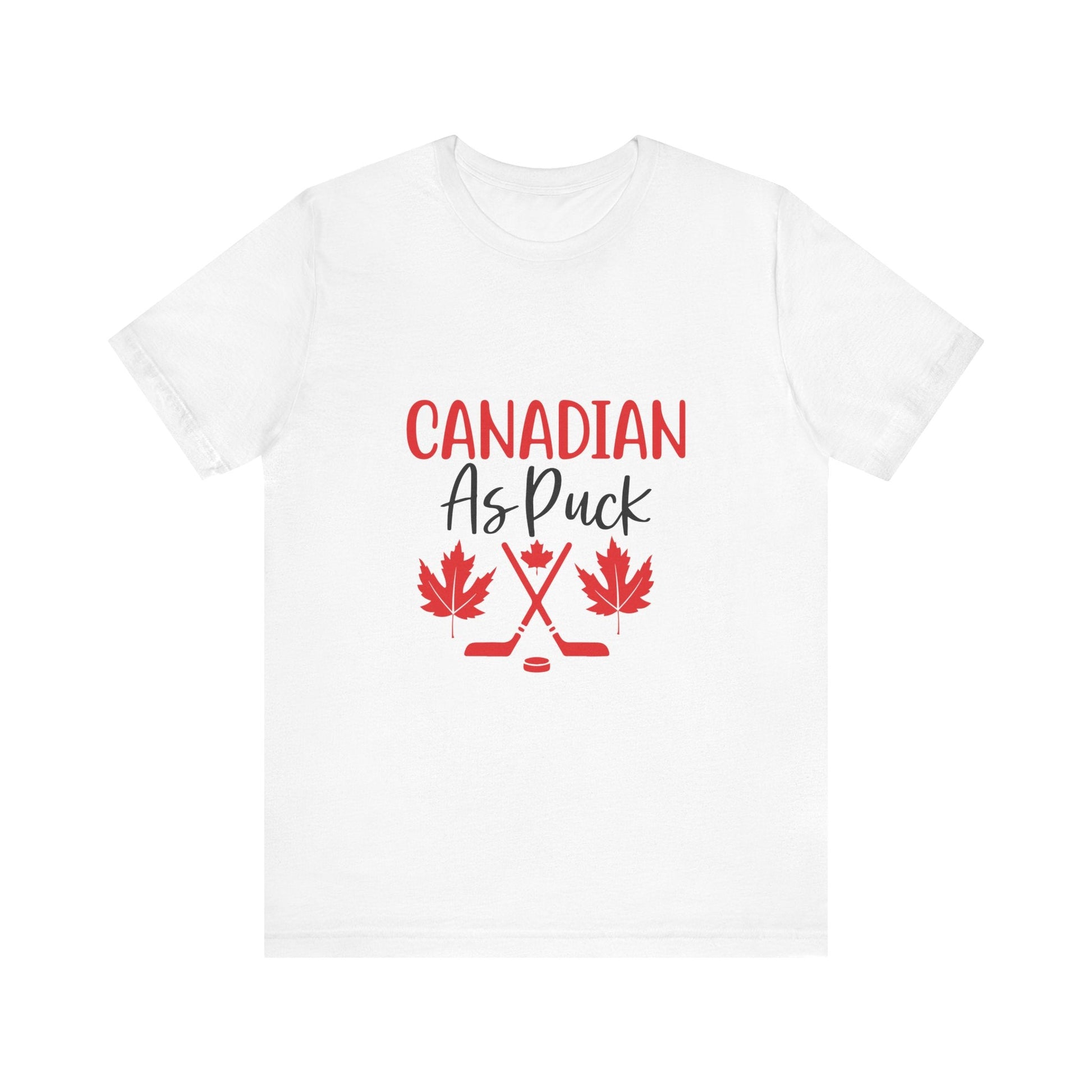 Canadian as Puck Unisex Jersey Short Sleeve Tee - EternalAscension