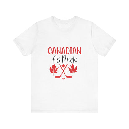 Canadian as Puck Unisex Jersey Short Sleeve Tee - EternalAscension
