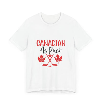 Canadian as Puck Unisex Jersey Short Sleeve Tee - EternalAscension