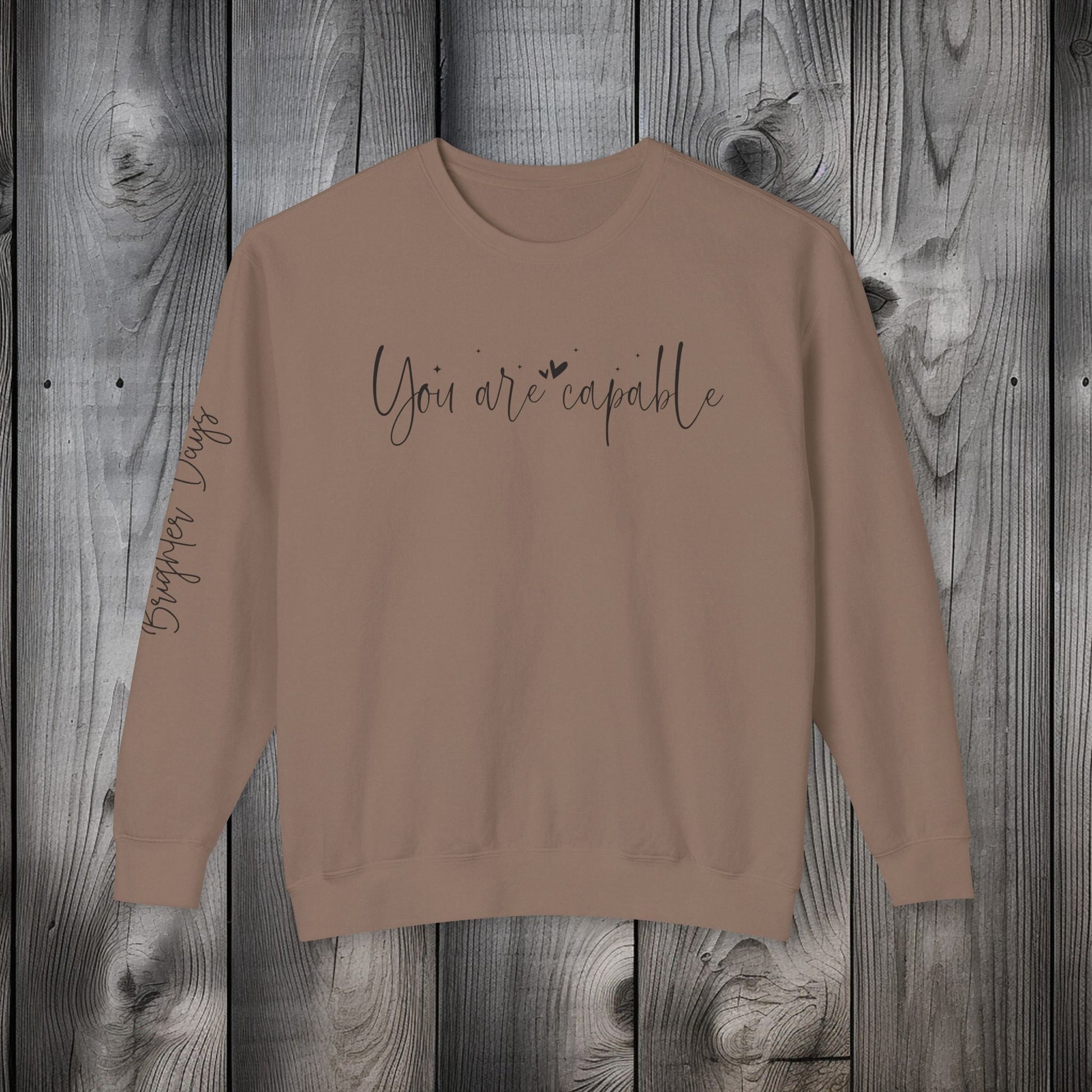 Capable & Hopeful Unisex Lightweight Crewneck Sweatshirt - EternalAscension